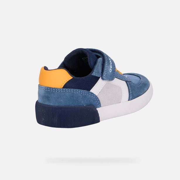 Modré chlapecké tenisky Geox Gisli