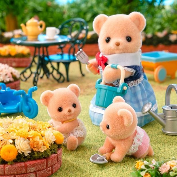Sylvanian family Dvojčata sušenkoví medvídci s motorkou