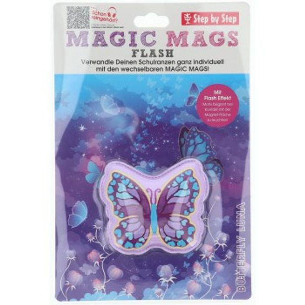 Blikající obrázek Magic Mags Flash Butterfly Luna, Step by Step GRADE, SPACE, CLOUD, 2IN1 a KID