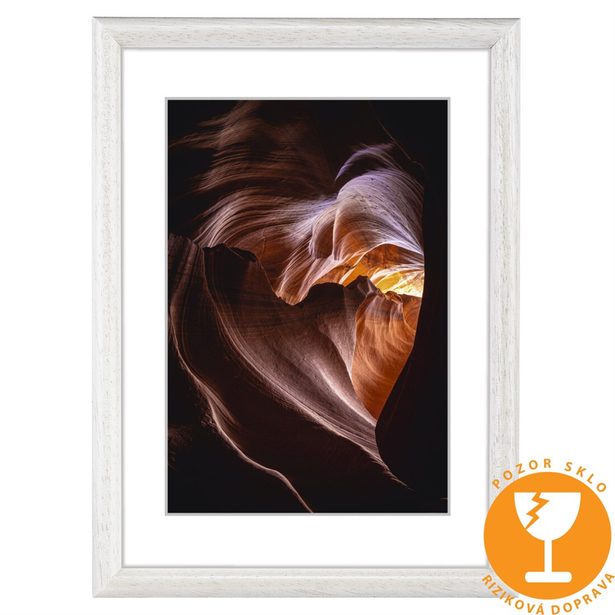 Hama rámeček dřevěný PHOENIX, bílý, 30x40 cm