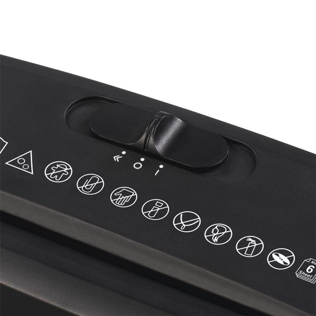 Hama Mini S6, skartovačka, přímý řez