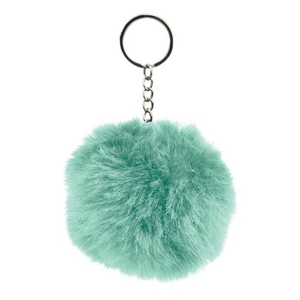 BAAGL Chlupatý přívěšek na klíče, tyrkysový Baagl