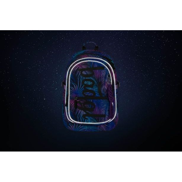 BAAGL 3 SET Core Palm: batoh, penál, sáček