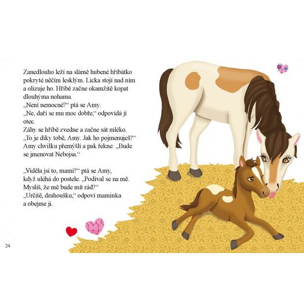 AMY A JEJÍ HŘÍBÁTKO ─ Příběhy pro nejmenší Baagl