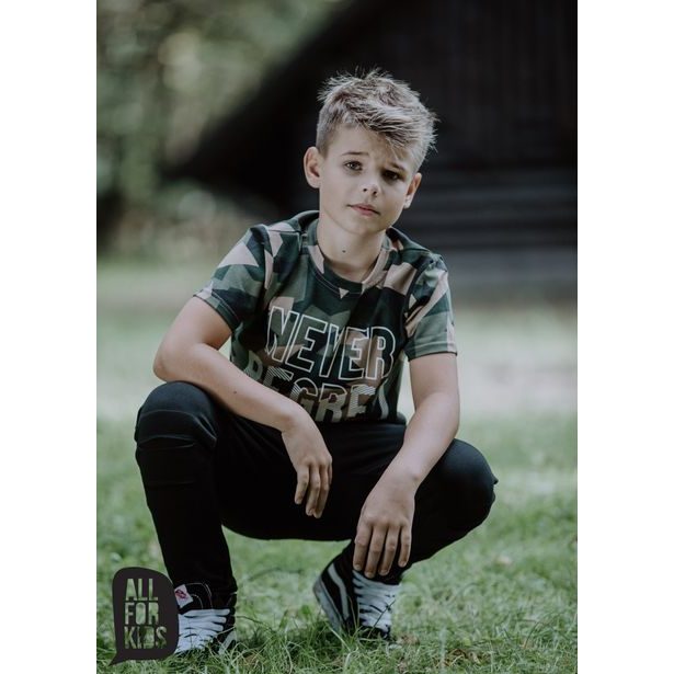 Triko NEVER REGRET army