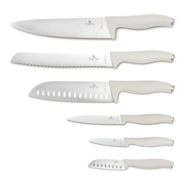 BERLINGERHAUS Sada nožů nerez 6 ks Sahara Collection BH-2952