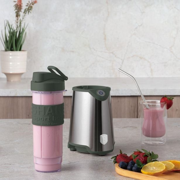 BERLINGERHAUS Mixér smoothie maker s lahví Matte Green Collection LP-BH-266