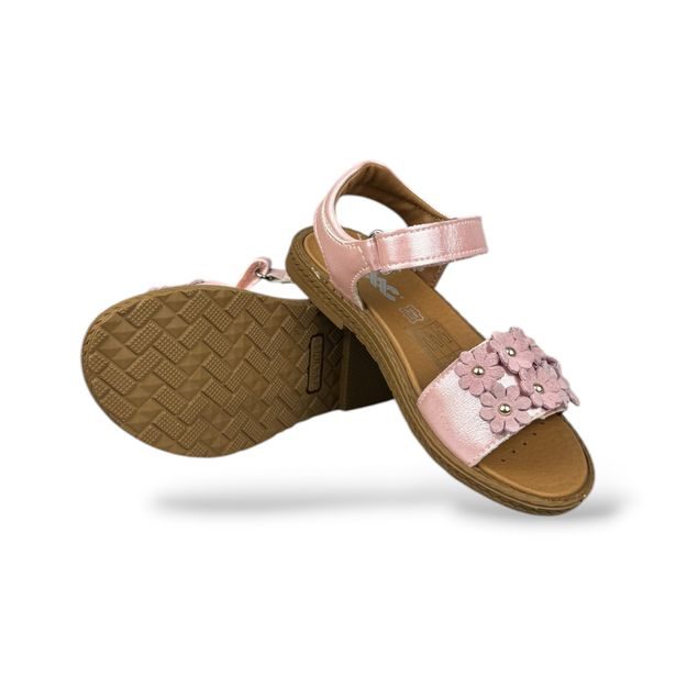 Dívčí letní boty, sandály IMAC - Růžové