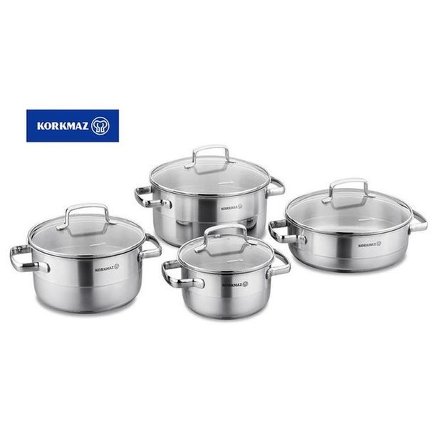 sada nádobí 8-dílná STILA, indukce, NR