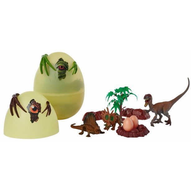 Dino vejce s příslušenstvím, 3 druhy, DP6