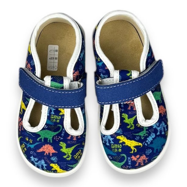 Dětská domácí obuv Jonap - T-rex