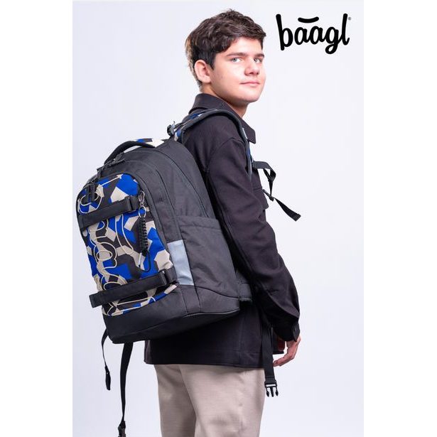 BAAGL SET 5 Skate Max Variety: batoh, penál, sáček, sportovní taška, ledvinka GRS