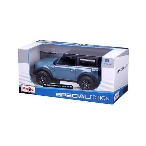 Maisto Maisto - 2021 Ford Bronco, modrá, 1:24