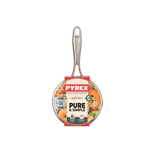 Pyrex Nerezový rendlík PYREX Infinity ø16cm 1,25l
