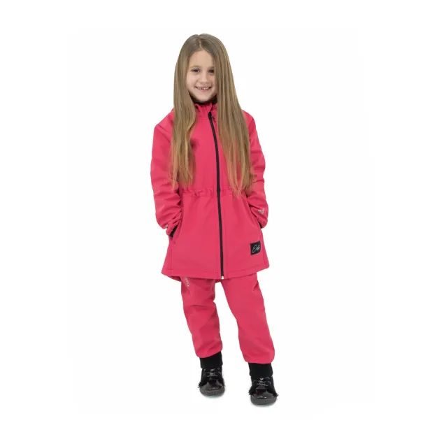 ESITO Dívčí parka Elega Pink - růžová / 86