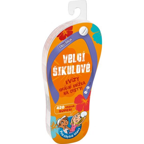 VELCÍ ŠIKULOVÉ, 8-9 let – Kvízy na cesty Baagl