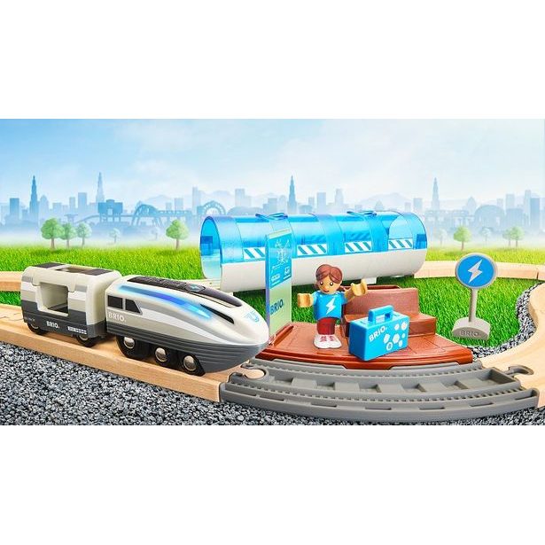 BRIO Vlaková sada s turbo vlakem