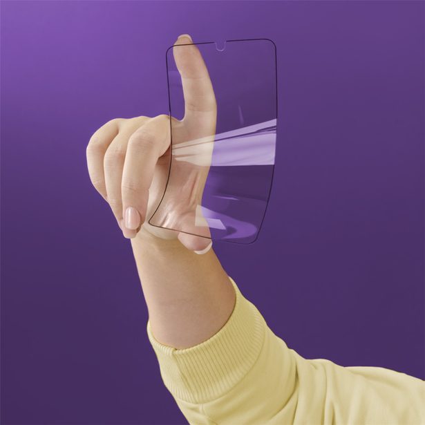 Hama Super Hybrid, ochranné sklo na displej pro Samsung Galaxy A56 5G, licence D3O®