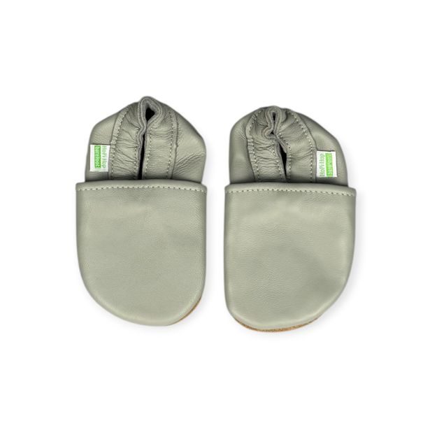 Hopi Hop Barefoot kožené capáčky - světle šedá