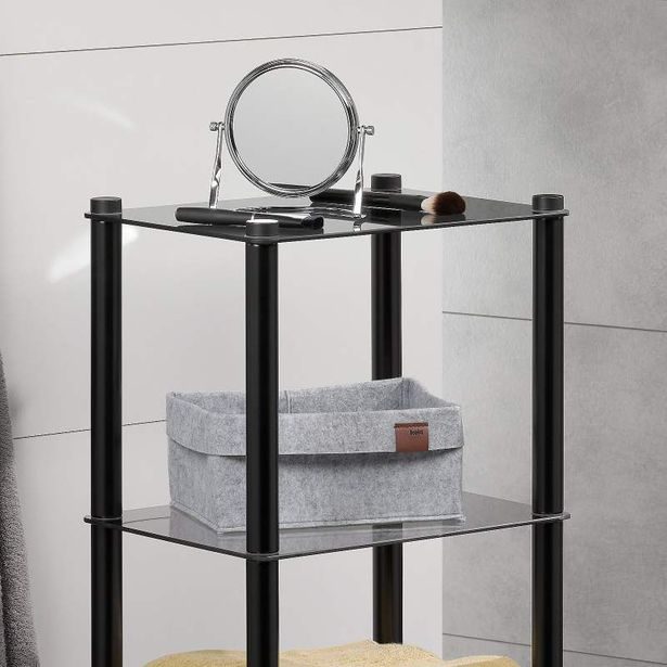 KELA Koš Fay 26x19 cm filc světle šedá KL-24460