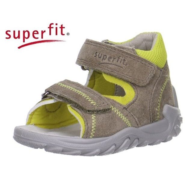 Detské sandále Superfit 0-00035-34 FLOW Truffle kombi