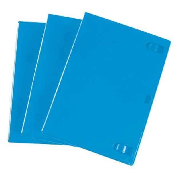 Hama obal pro 2 Blu-ray disky, modrý, 3 ks v balení (cena za balení'