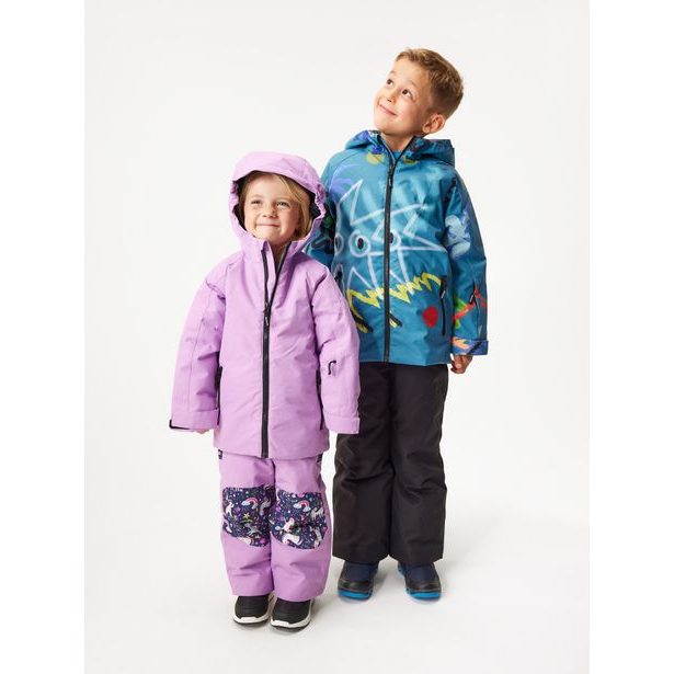 Unuo Dětská zimní bunda Polar, Lila