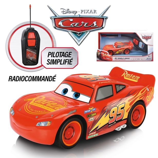 RC Cars 3 Blesk McQueen Single Drive 1:32, 1kan