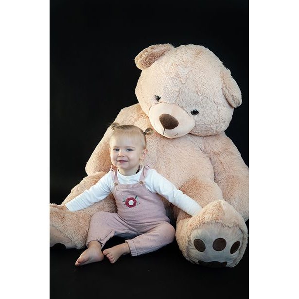 Medvěd 135 cm béžový