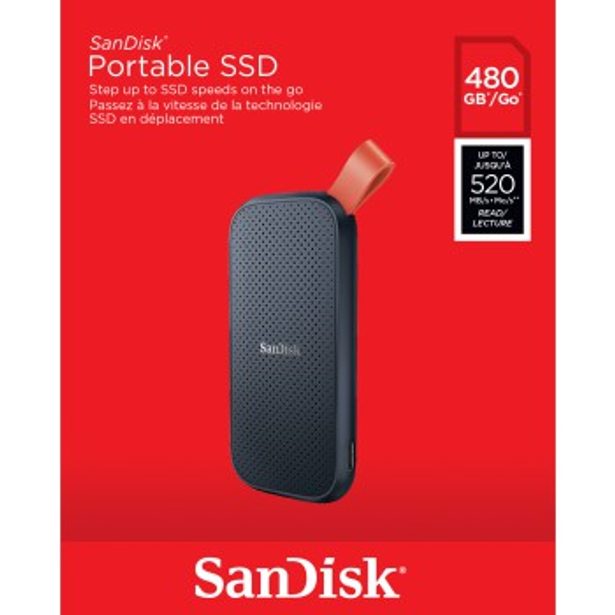 SanDisk Portable SSD 480GB