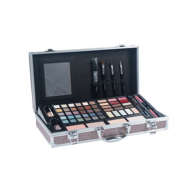 Kosmetický kufřík metalický velký