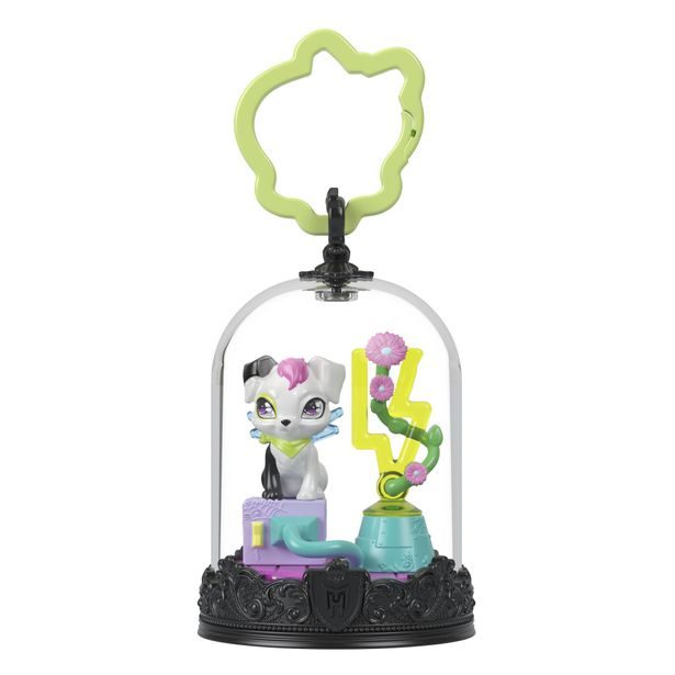 Monster High klíčenka s příšerkovským mazlíčkem asst
