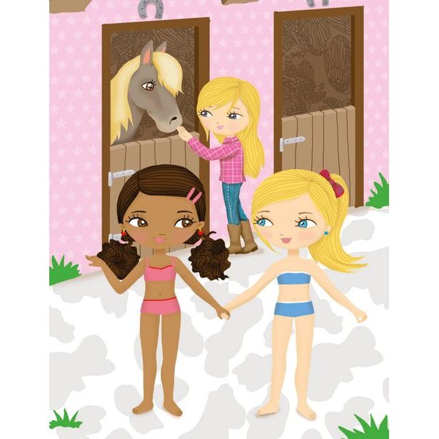 Šaty pre AMY ─ Kniha samolepiek Baagl