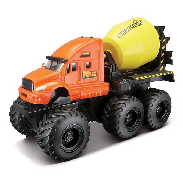 Maisto Maisto - Builder Zone Quarry monsters, užitkové vozy, míchačka