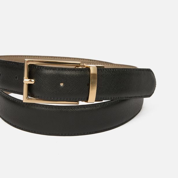 Černý dámský pásek Geox Belt