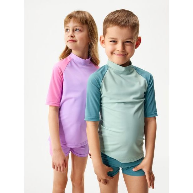 Dětské triko s UV ochranou 50+, Mint