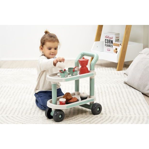 Snídaňový vozík s přísl.