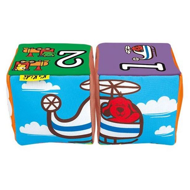 Zábavné textilní kostky - Autíčka