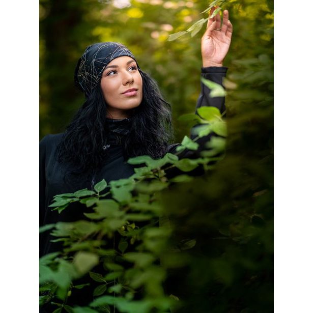 Unuo, Dámský nákrčník z fleecu, Šperky