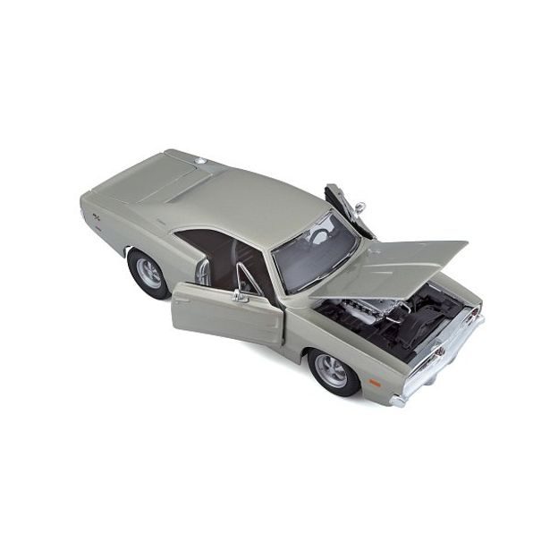Maisto Maisto - 1969 Dodge Charger R/T, stříbrná, 1:25