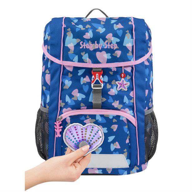 Dětský batoh Step by Step KID REFLECT, Sealshell Pearl