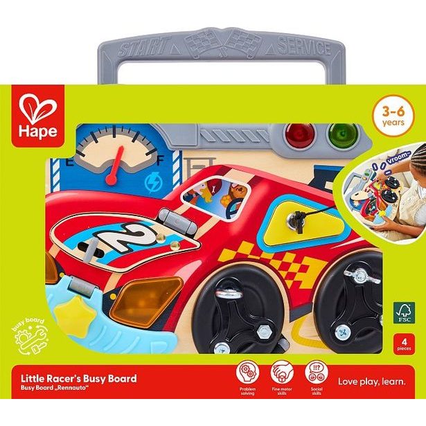 Hape Interaktivní hrací deska Malý závodník