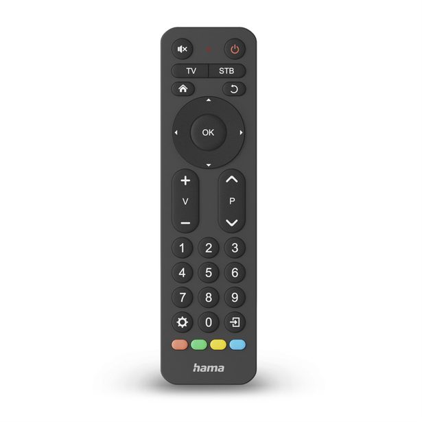 Hama univerzální dálkový ovladač 2v1 Zapper, kompaktní, velká tlačítka