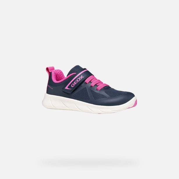 Tmavě modré dívčí tenisky Geox Foot-run