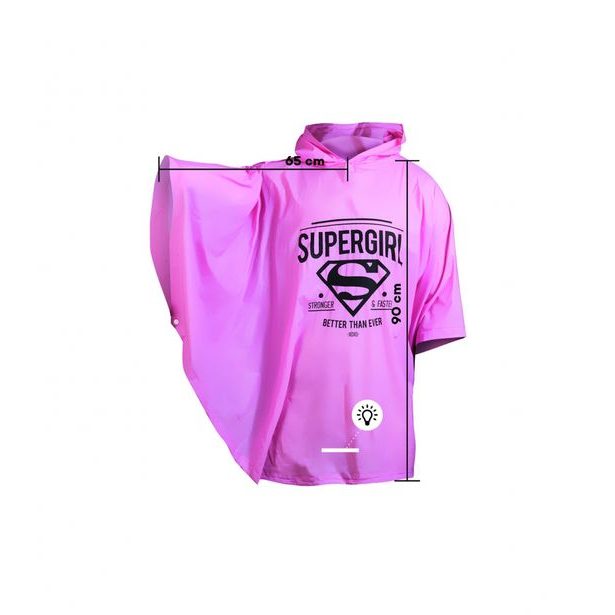 Školní batoh s pončem Supergirl – ORIGINAL Baagl