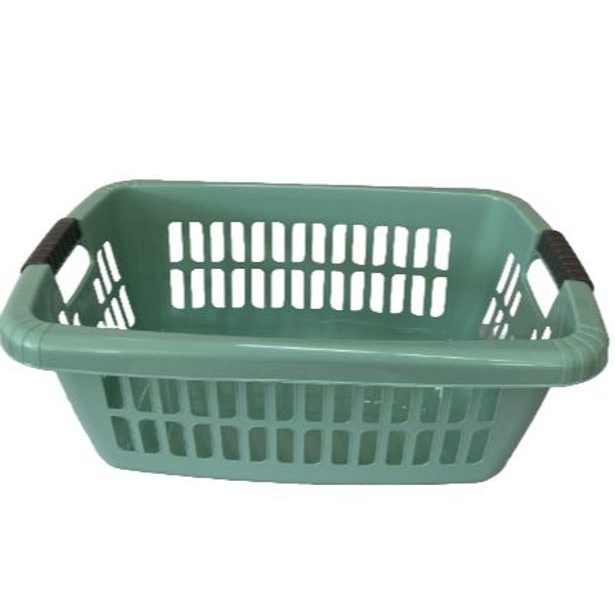 koš 18l na čisté pr., 52x35x20cm, zelený, plast