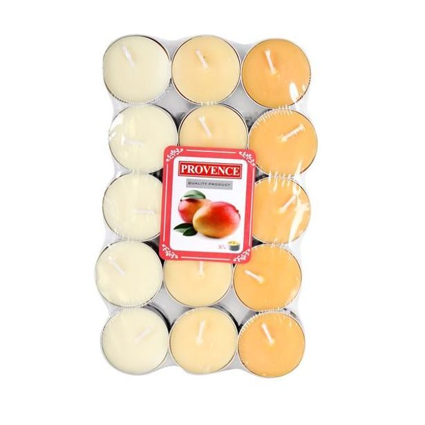 Provence SVÍČKA ČAJOVÁ MANGO, 30KS_hamashop