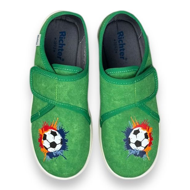 Dětské BIO bačkory Richter - Fotbalový míč