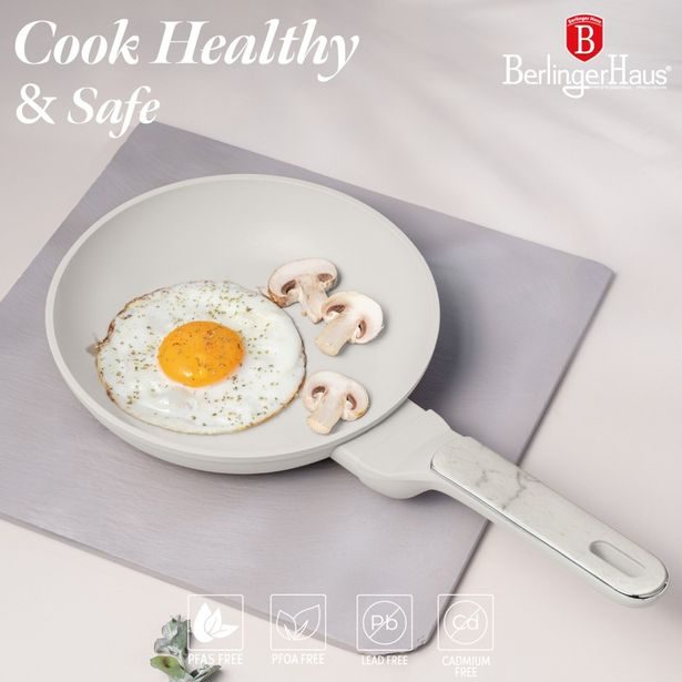 BERLINGERHAUS Sada pánví s titanovým povrchem 3 ks Sahara Marble Collection BH-8398