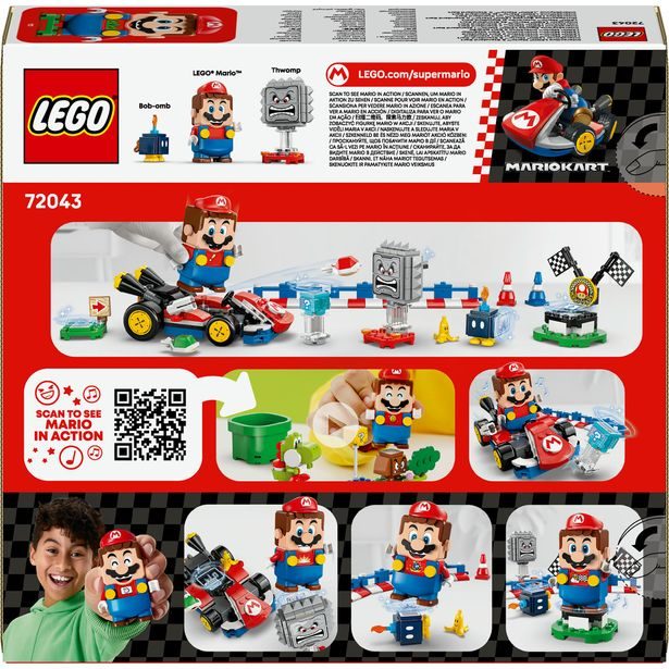 Mario Kart™ – Interaktivní LEGO® Mario™ a Standard Kart